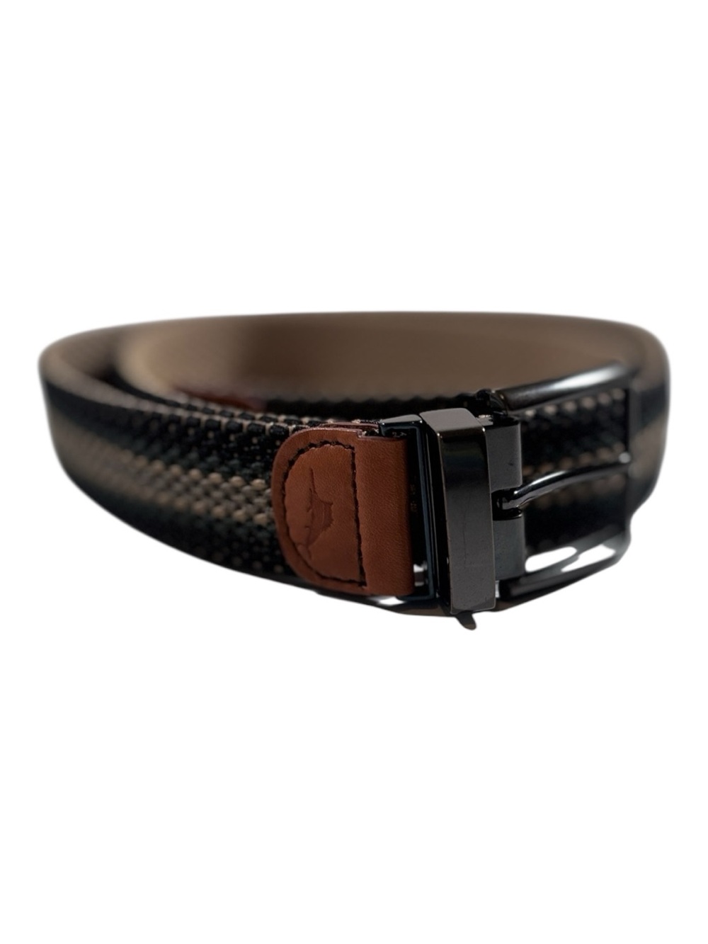 Tommy Bahama Reversible Stretch Cord Belt 44” NWOT gorpcore boatcore travelcore - Picture 2 of 7